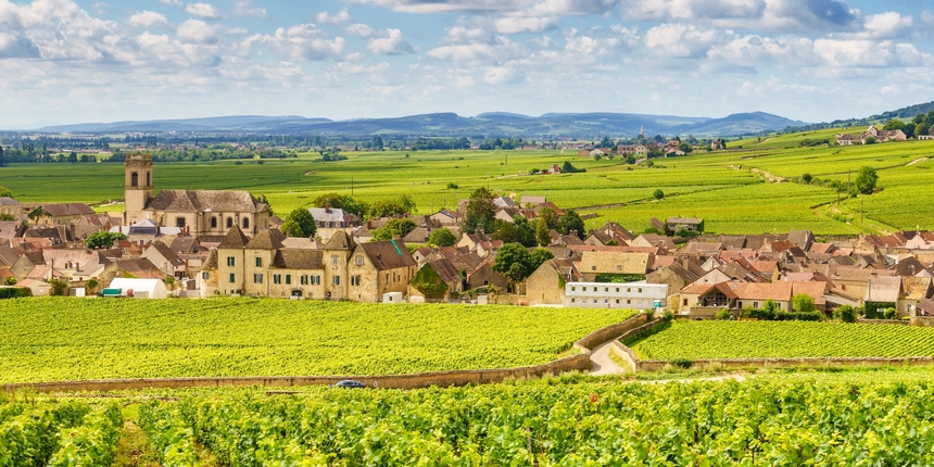 Cote de Beaune - Part of Burgundy Wine Route