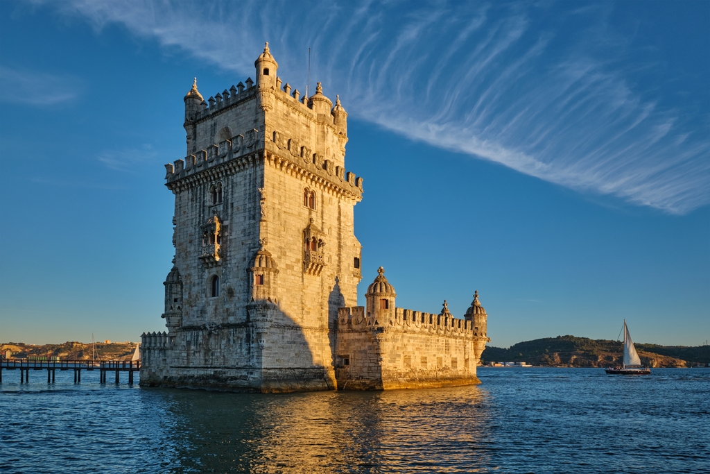 Belem,Tower,Or,Tower,Of,St,Vincent,-,Famous,Tourist