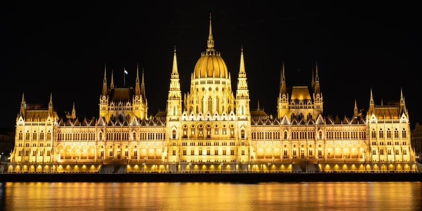 Greetings From Hungary — Budapest Festivities After Dark