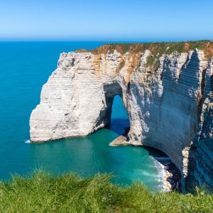 Aiguille Etretat's majestic Cliff