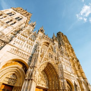Rouen Gothic Cathedral